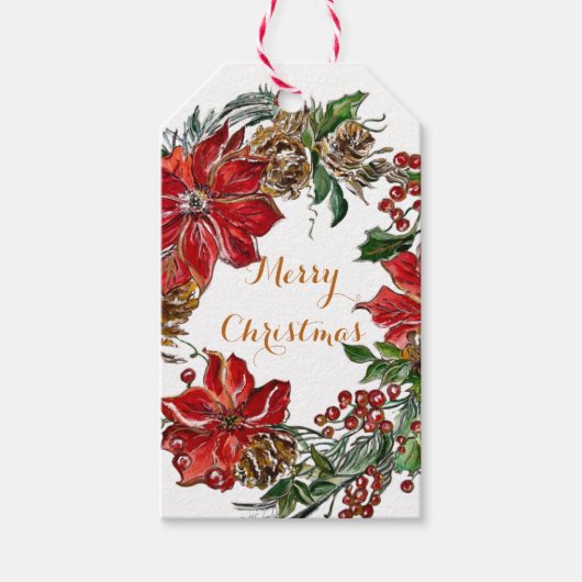 ギフトラベルクリスマスラベル ギフトタグ (正面)