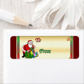 ギフトラベルクリスマスラベル ラベル (インサイチュ)