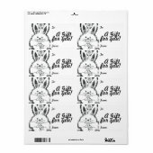 ギフトラベルラベルテンプレートのカスタマイズ可能 ラベル (フルシート)