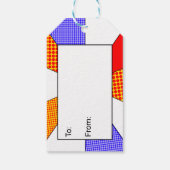 ギフトラベルレトロムービーナイト誕生日 ギフトタグ (裏面)