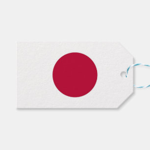 ギフトラベル日本旗付き ギフトタグ