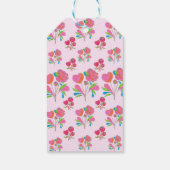 ギフトラベル棒つきキャンデー花 ギフトタグ (裏面)