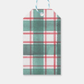 ギフトラベル水彩犬 ギフトタグ (裏面)