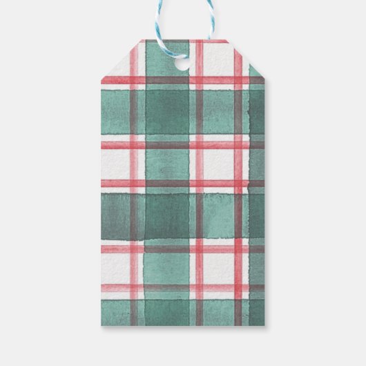 ギフトラベル水彩犬 ギフトタグ (裏面)