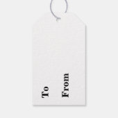 ギフトラベル熱狂する – キッズハッピーバースデー ギフトタグ (裏面)