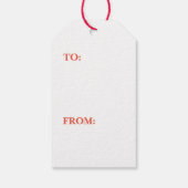 ギフトラベル絵画出生天使 ギフトタグ (裏面)