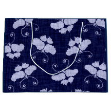 ギフトラベル蝶の青