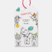 ギフトラベル5周年記念パーティー ギフトタグ (正面)