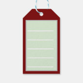 ギフトラベル – カスタマイズ可能 ギフトタグ (裏面)