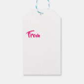 ギフトラベル – キリン誕生日 ギフトタグ (裏面)