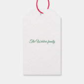 ギフトラベル ギフトタグ (裏面)