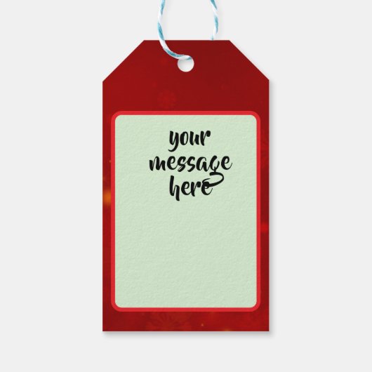 ギフトラベル ギフトタグ (裏面)