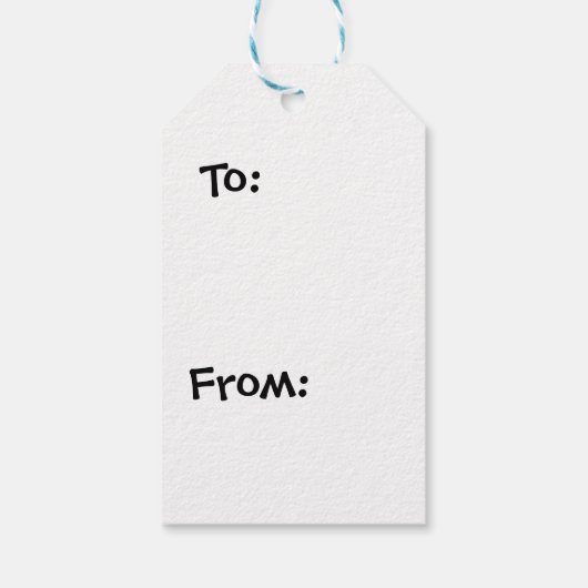 ギフトラベル ギフトタグ (裏面)