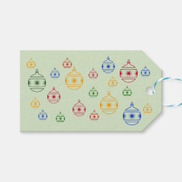 ギフトラベル – クリスマスのラウンドデコレーション ギフトタグ