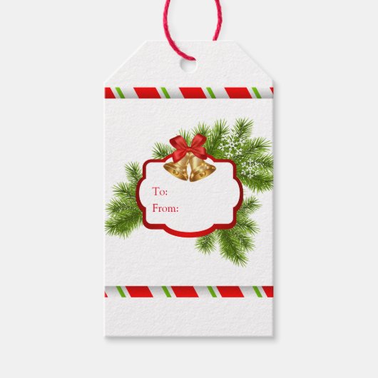 ギフトラベル – クリスマスギフトタグ ギフトタグ (正面)