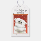 ギフトラベル – クリスマスハグ ギフトタグ (正面)