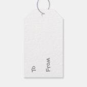 ギフトラベル – クリスマスハグ ギフトタグ (裏面)