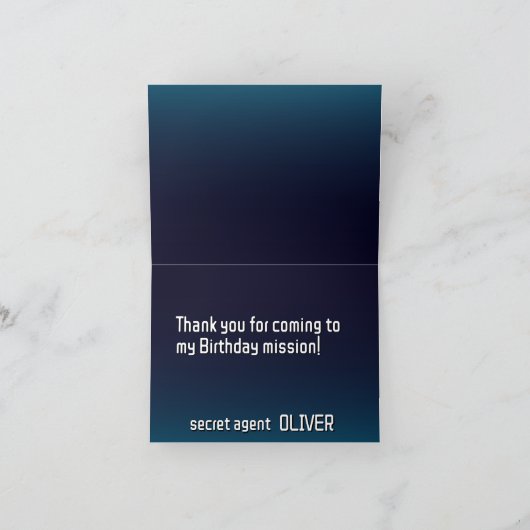 ギフトラベル サンキューカード (内部)