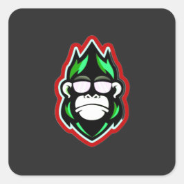 ギフトラベル スクエアシール