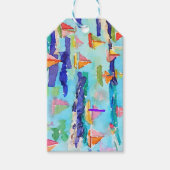 ギフトラベル_セーリング水彩 ギフトタグ (正面)