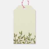 ギフトラベル「ハッピーイースター」。 ギフトタグ (裏面)