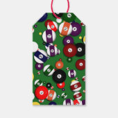 ギフトラベル – ビリヤード ギフトタグ (正面)