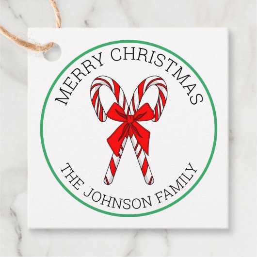 ギフトラベル フェイバータグ (正面)