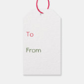 ギフトラベル- – メリークリスマス格言 ギフトタグ (裏面)