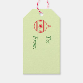 ギフトラベル – ラウンドツリーオーナメント ギフトタグ