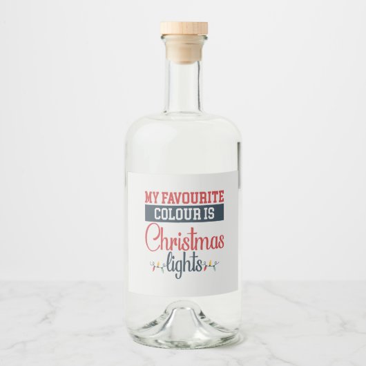 ギフトラベル リキュールボトルラベル (正面)