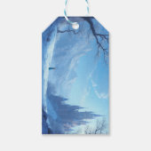 ギフトラベル- 凍ってい ギフトタグ (正面)