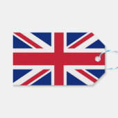 ギフトラベル(国旗付き統一された) ギフトタグ (正面(横))