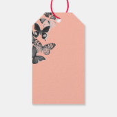 ギフトラベル「愛あり」ピーチレース名前をカスタムする付き ギフトタグ (裏面)