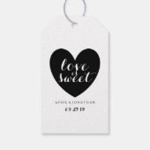 ギフトラベル – 愛は甘い ギフトタグ (裏面)