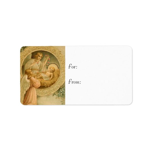 ギフトラベル：愛来ダウン ラベル (正面)