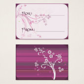 ギフトラベル – 梅巻 (正面&裏面)