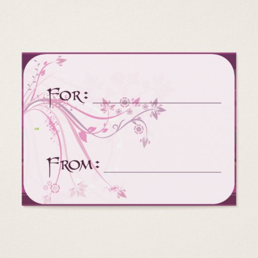 ギフトラベル – 梅巻 (正面)