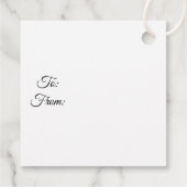 ギフトラベル – 母の日のメッセージカード フェイバータグ (裏面)