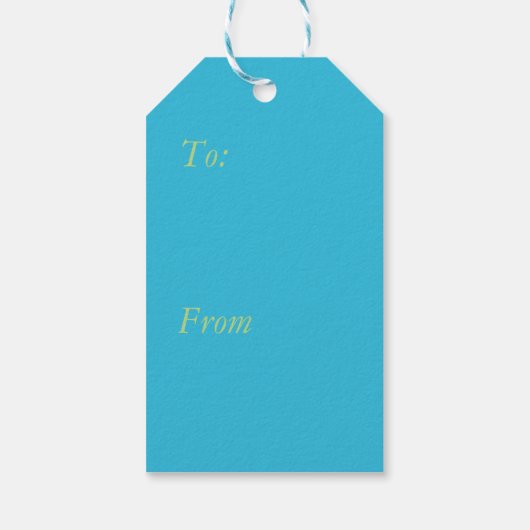 ギフトラベル-雪だるまインサイドグローブ ギフトタグ (裏面)