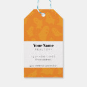 ギフトラベル- 10月 – 紹介は不気味である ギフトタグ (裏面)