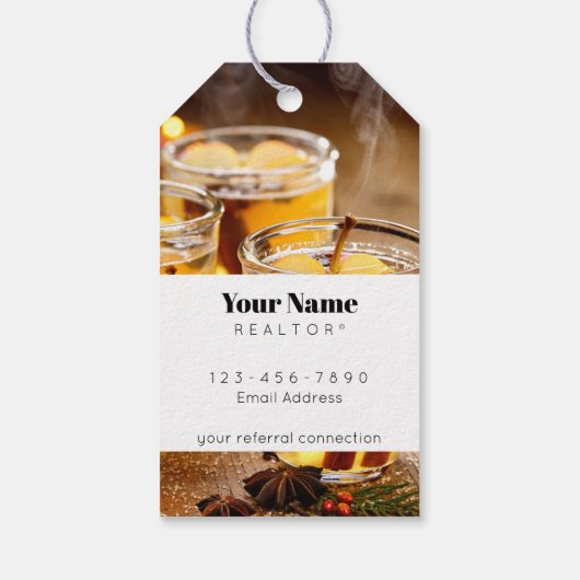 ギフトラベル- 11月 – 住所の変更を巡る？ ギフトタグ (裏面)