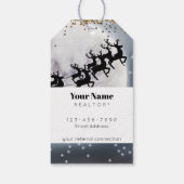 ギフトラベル- 12月 – 魔法トナカイ食品 ギフトタグ (裏面)