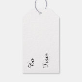 ギフトラベル- 3つのクリスマス格言 ギフトタグ (裏面)