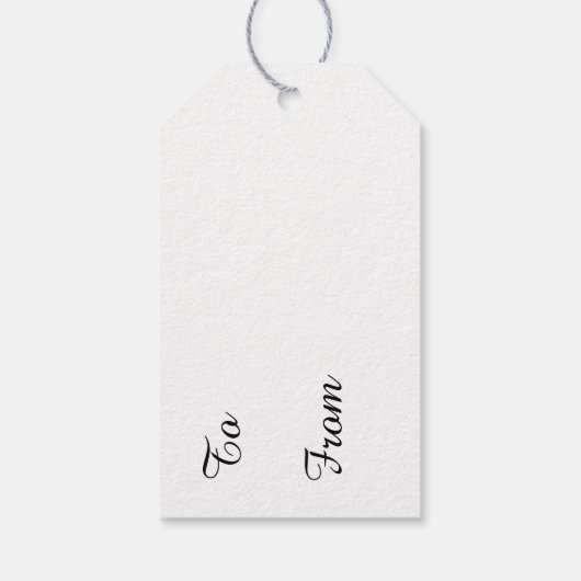 ギフトラベル- 3つのクリスマス格言 ギフトタグ (裏面)