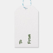 ギフトラベル- Dino Happy ギフトタグ (裏面)