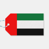 ギフトラベルUAE国旗 ギフトタグ (裏面横)