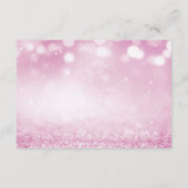 ギフトレジストリQRコード |赤ちゃんシャワー エンクロージャーカード (裏面)