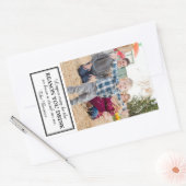 ギフトワインラベル 長方形シール (封筒)