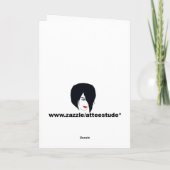 ギフト与えサンタ・グリーティング・カード シーズンカード (裏面)