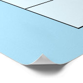 ギフト予想日 青 特別便コウテンチョウ ポスター (角)